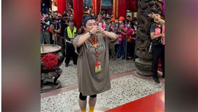 林美秀低調現身白沙屯媽祖登轎儀式　真誠陪伴感動萬人（業配勿用）