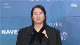 金錦順竟被主持人報錯名字，甚至還搞錯性別。（圖／翻攝自百想藝術大賞）