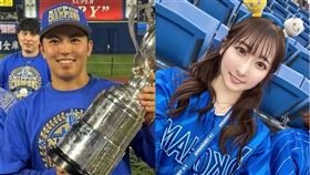 日職,橫濱DeNA,東克樹,不倫,AV女優,末廣純,球迷.SOD,偷吃,X,一劍浣春,PLAY NO.1（圖／翻攝自X、末廣純IG）