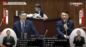 ▲魯明哲質詢卓榮泰。（圖／翻攝自國會頻道） 