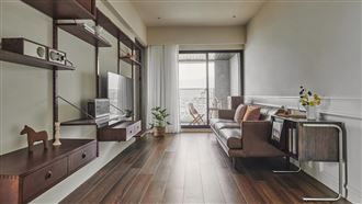 台北13坪摩登小宅:極簡設計風格揭秘