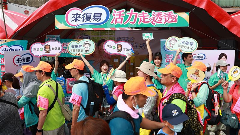 白沙屯進香走透透　就靠來復易貼心守護