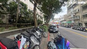 台北市立聯合醫院忠孝院區，1樓冷氣室外機上發現男性遺體。（圖／翻攝畫面）