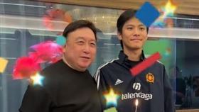 王晶、瘋狂小楊哥。（圖／翻攝自「小弟王晶」抖音）