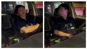 台北市中山警分局5日凌晨規劃在林森北路、長春路進行路檢勤務，不料卻有民眾拍到一名員警倒在警車駕駛座上呼呼大睡，直到有人拍打車身他才驚醒。民眾將影片PO網後引起熱議。