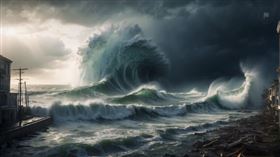 ▲海嘯（圖／翻攝自pixabay）