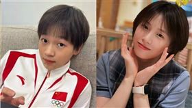 中國跳水運動員全紅嬋（左）、陳芋汐（右）。（圖／翻攝自微博）