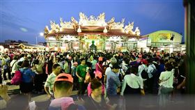 【白沙屯進香】媽祖駐駕南投受天宮　廟方宣布今夜不關廟門。受天宮粉專