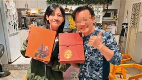 宥勝強制猥褻案發以前，慈惠（左）靠著宥勝老婆的名號，生意做得風生水起，業績高到不輸其他女 星。（翻攝自慈惠IG）

