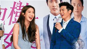 之前隋棠（左）與宥勝（右）數度合作，不過現在她狠批對方想要重回眾人面前一事，更稱兩人已沒聯絡。