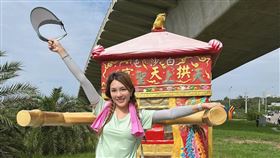 小優前往白沙屯進香。（圖／翻攝自臉書）