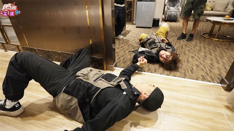 納豆曾子余外景突重摔倒地　女星崩潰嚇哭