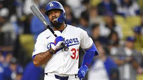 ▲洛杉磯道奇赫南德茲（Teoscar Hernandez）。（圖／美聯社／達志影像）