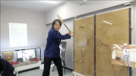 ▲巨人代表性松井秀喜，在「松井榻榻米」前揮棒。（圖／翻攝自讀賣巨人X）