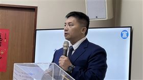 ▲吳宗憲7日下午在國民黨中常會上作專題演講。（圖／記者蘇晏男攝影）