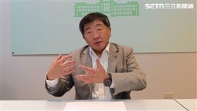 行政院政務委員陳明中今(８)日向媒體說明《兒童托育服務法》草案。（圖／記者盧素梅攝影)