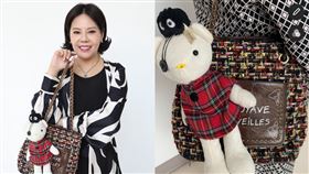 錦雯帶過世愛犬皮皮的玩具演八點檔。（圖／民視提供）