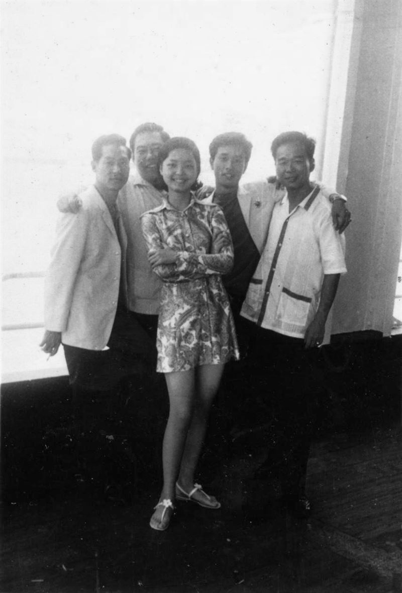 鄧麗君男歌迷曝光爺爺張俊基難忘的1970香港3個月珍藏照片。(圖/鄧麗君男歌迷張可棠提供)