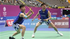 ▲王齊麟／邱相榤順利闖入男雙16強。（圖／大會提供） 