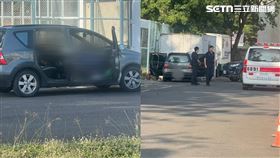 民眾發現男女陳屍車內，趕緊報警。（圖／民眾提供）