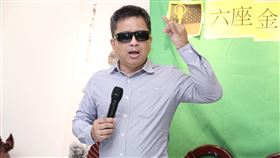 簡姓債主出面控訴澎恰恰。（圖／記者蔡維歆攝影）