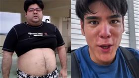 日本,Ruibosu,網紅,新冠疫情,運動,彭于晏,肌肉,減肥(圖/Ruibosu YouTube)
