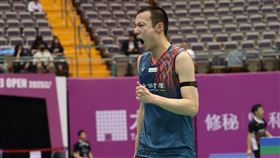 ▲台灣羽球好手王子維，剛服完補充役，以「平頭」亮相台北公開賽。（圖／中華羽協提供）