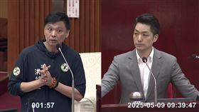 洪健益質詢蔣萬安納粹言論（圖／翻攝畫面）