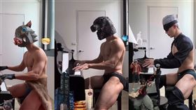 台灣近期出現「男版Pan Piano」，憑藉大肌肌身材在日本社群引發熱烈討論。（翻攝自yaoyaoyao2018 IG）