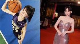 有「籃球女神」稱號的女星洗菜（王宇君）。（圖／翻攝自洗菜Instagram）

