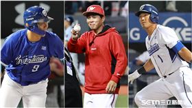 ▲林益全、葉君璋、林哲瑄，2017年都效力於富邦悍將。（圖／記者劉彥池攝影）