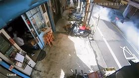 大罷免,罷免團體,挑釁,苗栗,燒胎,連署站（圖／翻攝自苗栗罷免立委連線臉書）