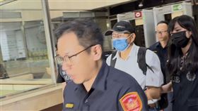 ▲李慶隆在北機站訊問後，移送到北檢複訊。（圖／記者楊佩琪攝）