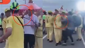 媽祖怒了！2男撞轎夫搶轎竟「轎棍斷裂」