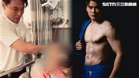 洪啟修在生命最後一刻緊擁，要媽媽別害怕。（圖／里長提供）