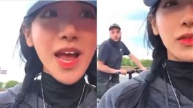 ▲企鵝妹在法國街頭遭不明男子攻擊。（圖／翻攝自X） 