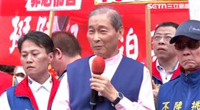 張安樂出席「挺陸配、反迫害」大遊行