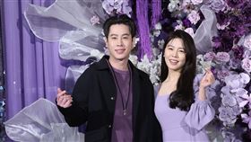 吳東諺、白家綺。（圖／記者鄭孟晃攝影）