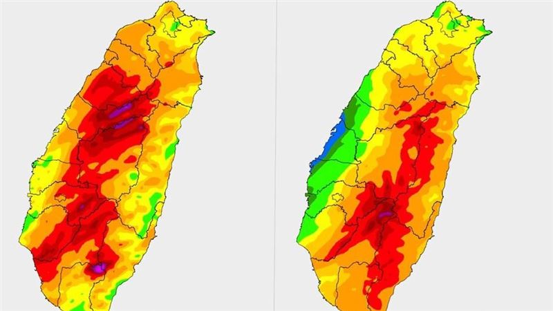 全台多雨!專家:對流會如打游擊戰般冒出