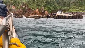 鋒面影響龜山島現湧浪  5/11封島