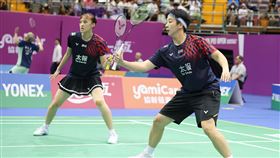 ▲台灣女雙謝沛珊／洪恩慈在台北賽奪下女雙冠軍，也是台灣女雙相隔17年再奪下台北賽女雙金牌。（圖／中華羽球提供）