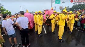 白沙屯媽祖徒步進香活動進入尾聲。（圖／翻攝畫面）