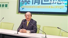 民進黨立法院黨團總召柯建銘今（11）日召開輿情回應記者會。（圖／記者盧素梅攝影)