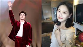 毛不易（左）不曾與大S見過面，但仍發文思念。（圖／翻攝自毛不易微博）