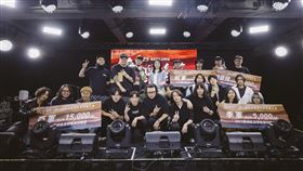 「2025第一屆愛嶼搖滾校際音樂大賽」，得獎者進行大合照。（圖／基隆市府提供）