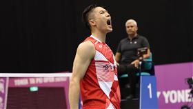 ▲台灣羽球男單一哥周天成。（圖／中華羽協提供） 