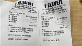 被害民眾超商繳費依據。（警方提供）