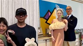 S媽貼出一家人母親節聚餐的照片，具俊曄暴瘦。（圖／翻攝自臉書）