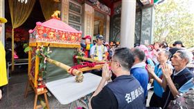 白沙屯媽進香，首次走進南投，名間鄉長透露，斗六遇神蹟(圖／翻攝自陳翰立臉書)