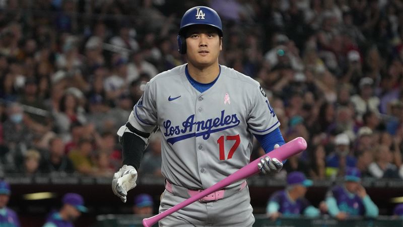 母親節「粉棒」發威　大谷翔平敲雙安